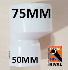 REDUCCION DESAGUE 75/50MM RIVAL.