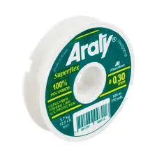 HILO NYLON TRANSPARENTE 0.30MM ARATY.
