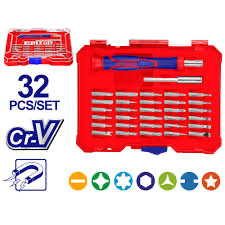 JGO DESTORNILLADOR 32PZS INTERCAMBIABLE EMTOP EBST03202