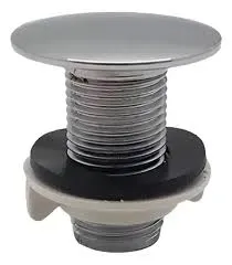 TAPON HUECO LAVAMANOS CROMADO.