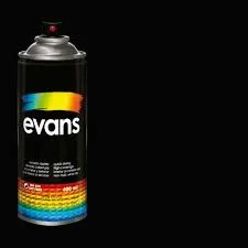 [P0043] SPRAY EVANS NEGRO BRILLANTE