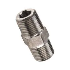 NEPLO CORRIDO 1/2 ACERO INOXIDABLE