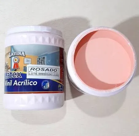 PINTURA LATEX ROSADO LITRO LATINA