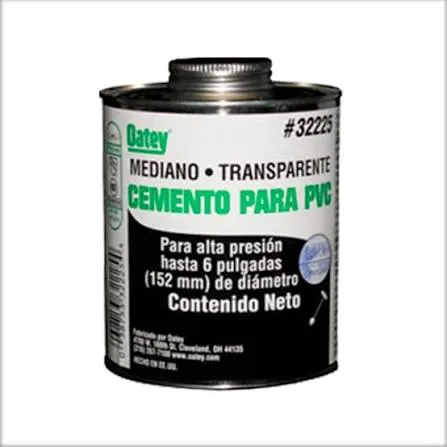 PEGA NEGRO PVC 118ML  OATEY
