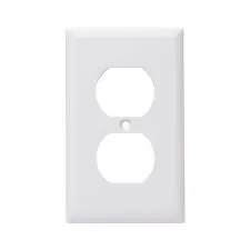 PLACA TOMA 2/SERVICIOS ECONOMICO BLANCO