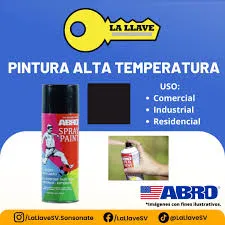 SPRA ABRO ALTA TEMPERATURA NEGRO PAT002.