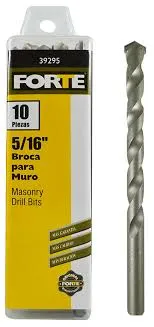 BROCA FORTIA METAL 5/16