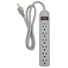 REGLETA 6 SERVICIOS POLAR 7A DE 3M-GRIS EVLITE.