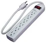 REGLETA 6 TOMAS 1MTS