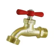 LLAVE ESFERICA PARA MANGUERA JARDIN 1/2 PICO ROSCA KRAUS GRIFO