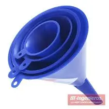 JUEGO EMBUDOS PLASTICOS 50-115MM 4 PIEZAS DYLLU 