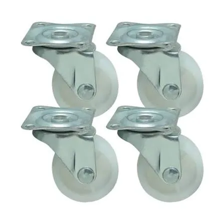 Garrucha bola plataforma 2" 4pzs