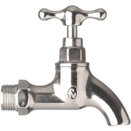 llave manguera E436 13br fv cromado s/pico