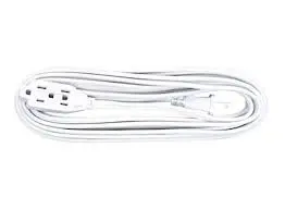 EXTENSION 3 SERV. BLANCA 2X16 AWG 3MTS