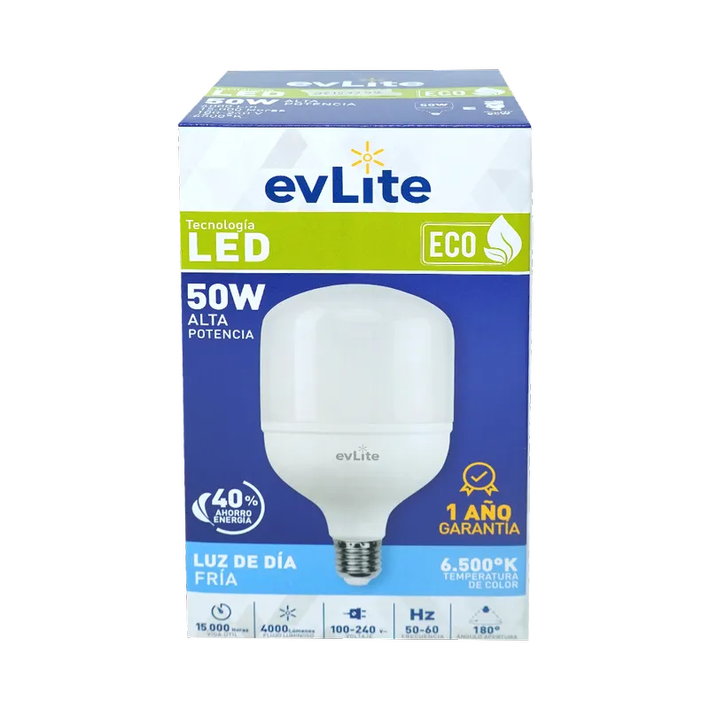 FOCO LED EVLITE 50W 6500.