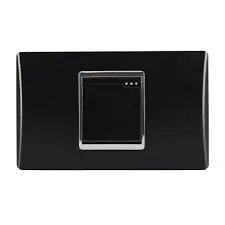 INTERRUPTOR CONMUTADOR SIMPLE OKLED NEGRO