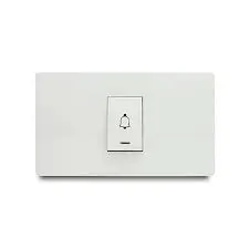 PULSADOR TIMBRE KEOU BLANCO