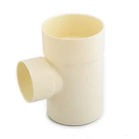 TEE REDUCTORA PVC DESAGUE 110mm A 50mm PLASTIDOR     (4" a 2")                                                                                                                                                                                          