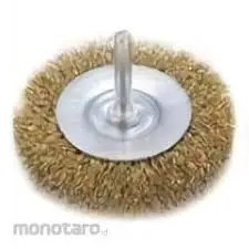 GRATA CIRCULAR P/TALADRO ACERO DORADO 75MMX1/4 CARIOCA.