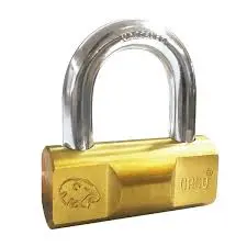 CANDADO BARRIL DE ACERO CON CILINDRO DE BROCE 60MM ORSO