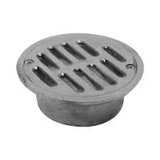 REJILLA 3" ALUMINIO CON TRAMPA