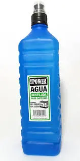 Agua destilada 1litro.
