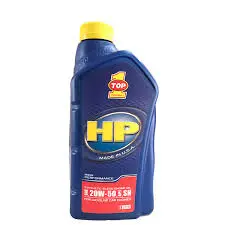 ACEITE TOP1 CUARTO 20W50 HP-API SM SINTETICO BLEND