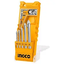 JGO BROCA VIDRIO INGCO 5PZ