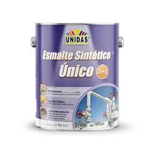 PINTURA ESMALTE GALON 3/1 NEGRO UNIDAS