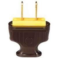 ENCHUFE TERMOPLASTICO 2 POLOS 15A CAFE 1912B COOPER