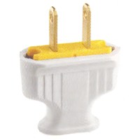 ENCHUFE TERMOPLASTICO 2 POLOS 15A BLANCO 1912W COOPER