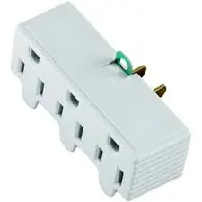 DERIVACION TRIPLE 2P 15A 125V BLANCO