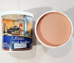 PINTURA LATEX PALO ROSA LATINA GALON 