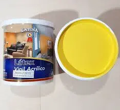 PINTURA LATEX AMARILLO PATITO GALÓN LATINA 