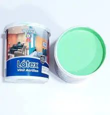 PINTURA VERDE CLARO DE LITRO LATINA
