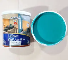 PINTURA VERDE MAR DE LITRO LATINA