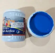 PINTURA AZUL MALIBÚ LITRO LATINA