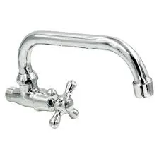 GRIFERIA PARA PARED DE COCINA CUELLO EN (C) MODELO CRUZ KRAUSS.