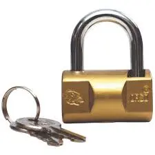 CANDADO BARRIL DE ACERO CON CILINDRO DE BRONCE 30MM ORSO