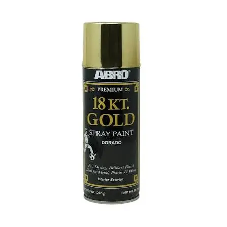 SPRAY DORADO 18K ORO ABRO FUTBOLISTA  