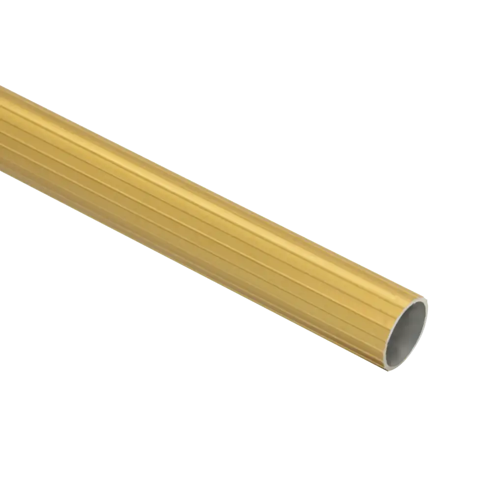 CORTINA TUBO DORADO 1/2*6MTS