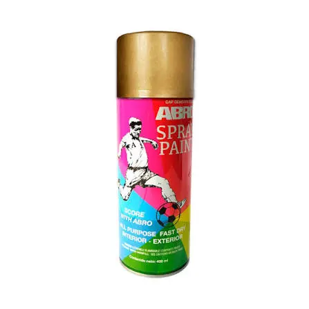 SPRAY DORADO METALICO ABRO FUTBOLISTA PN27