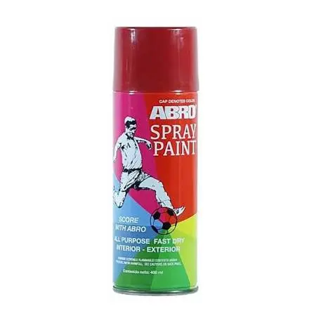 SPRAY ROJO REGULAR ABRO FUTBOLISTA PN75