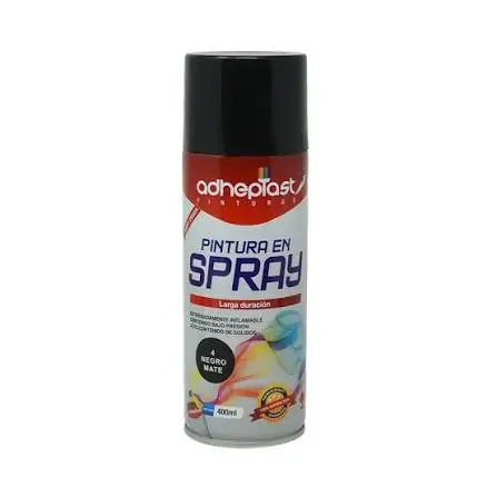 SPRAY ADHEPLAST NEGRO 400 GRADOS  