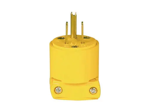 ENCHUFE COOPER 3P VINYL 125V M4867