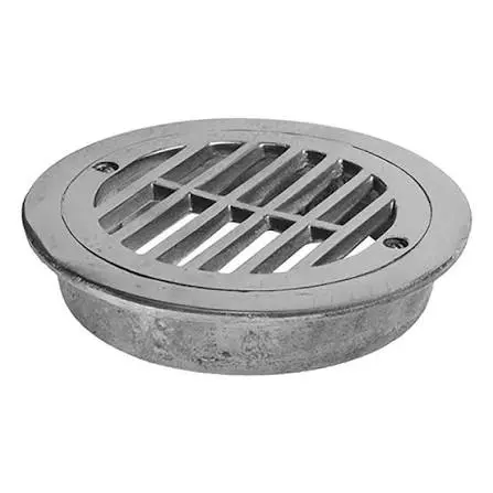 REJILLA ECONOMICA PULIDA DE 4"