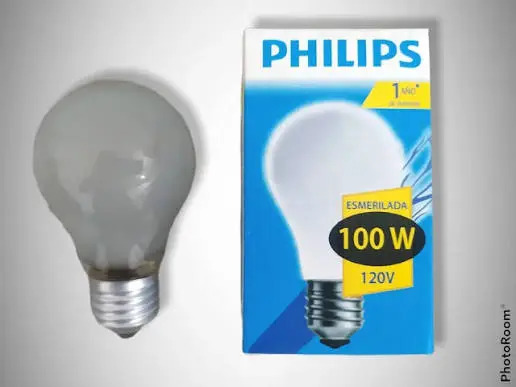 FOCO INCANDESENTE  100W PHILIPS. 