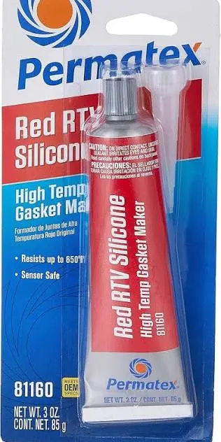 SILICON RTV ROJO ALTA TEMPERATURA PERMATEX 3.OZ (81160)