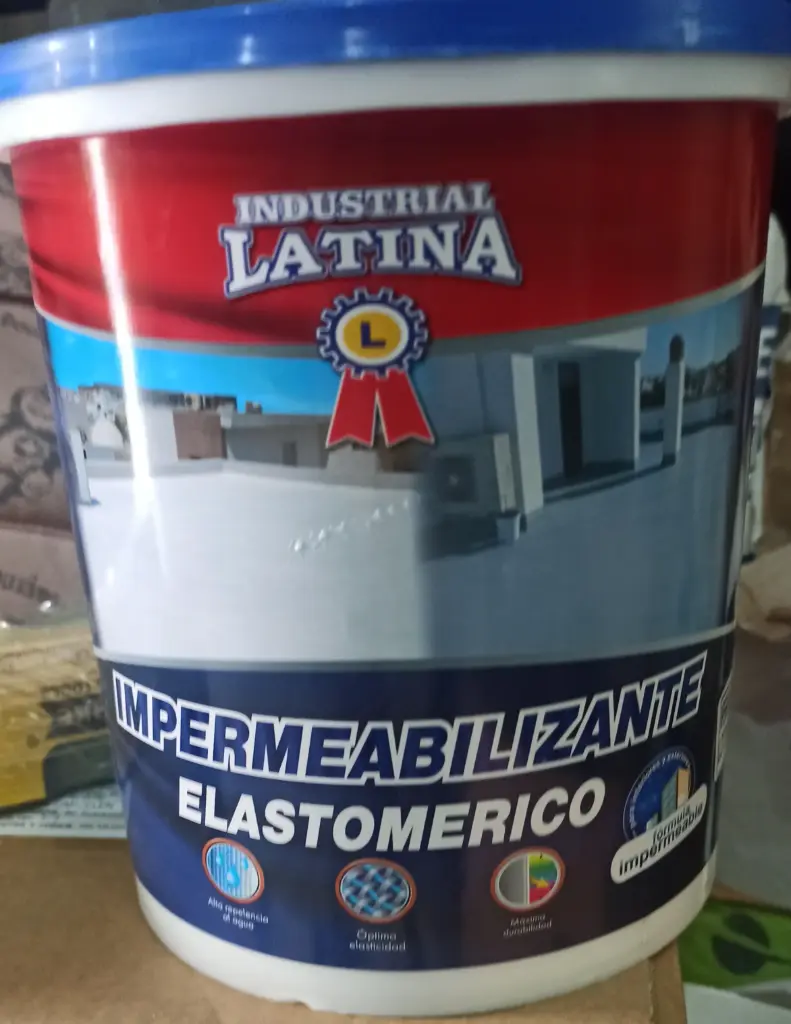 IMPERMEABILIZANTE PARA TERRAZA BLANCO GALON LATINA 
