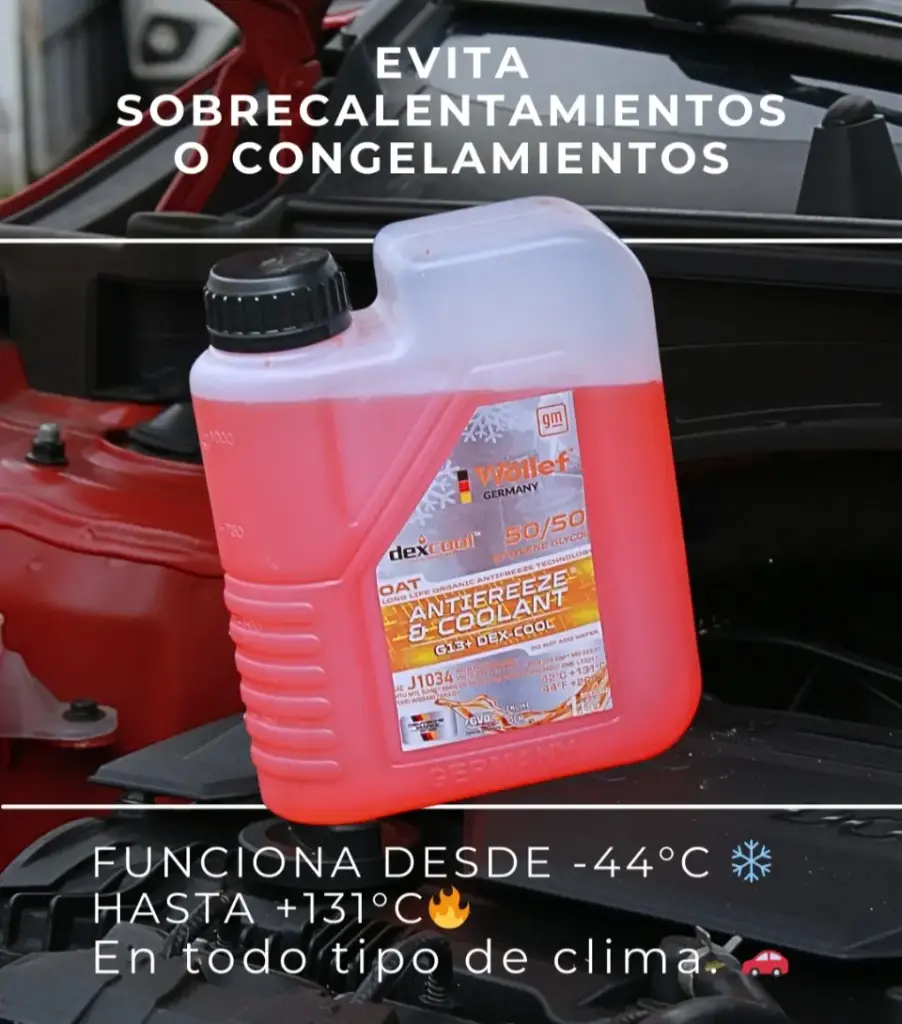 REFRIGERANTE ROJO WOLLEF GALON